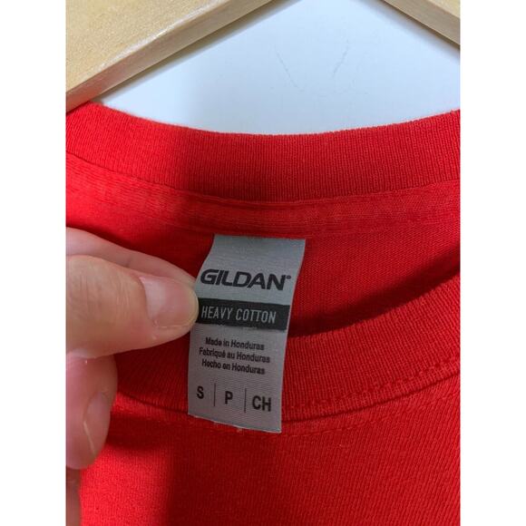 McDonalds Shirt Mens Small Red Christmas Employee Work Ornaments Crew Holiday - Picture 4 of 5